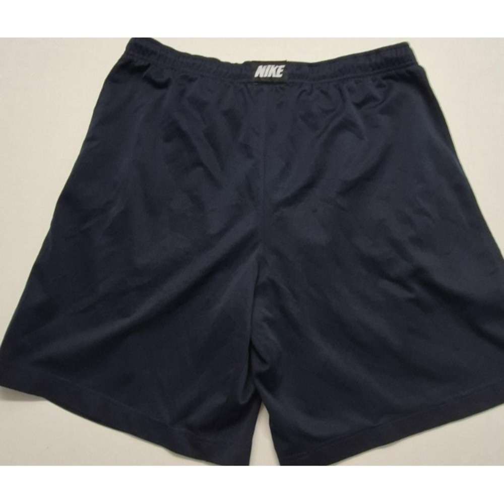 Nike men's black running‎ athletic shorts yellow strips & swoosh logo sz. XL - Picture 12 of 13